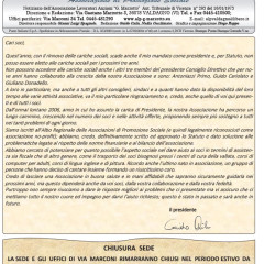 Notiziario Maggio Agosto