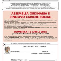 Notiziario Marzo Aprile 2018
