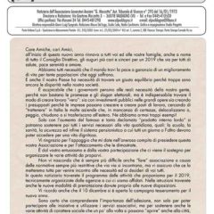 Notiziario Gennaio Febbraio 2019